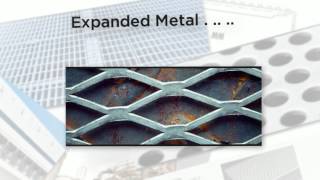 Standard Expanded Metal  Flattened Expanded Metal [upl. by Lorsung]