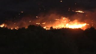 Grecia il caldo senza precedenti causa incendi in tutto il Paese [upl. by Hammel47]