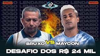 Baianinho X Maycon  24 MIL QUEM FAZ 12  Jogo Lendário [upl. by Sayles]