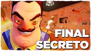 ¡EL FINAL SECRETO HELLO NEIGHBOR  GAMEPLAY ESPAÑOL [upl. by Zadack]