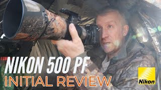 Testing Nikon 500 PF Lens On Barn Owls Detailed Review [upl. by Lothair787]