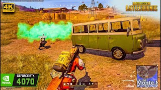 PUBG PC Intense 4K Action Gameplay 2024 NO Commentary [upl. by Jobe]