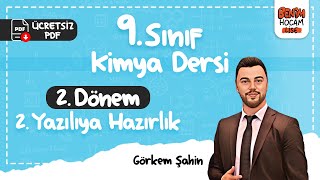 9Sınıf  Kimya 2Dönem 2Yazılıya Hazırlık  Güçlü ve Zayıf Et  Maddenin Halleri  Görkem Şahin [upl. by Odraleba964]