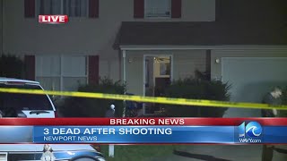 3 men shot killed on Stallings Ct in Newport News [upl. by Aitercul]