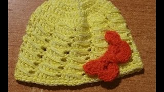 Tutorial uncinetto  Cappellino neonato quotSoffioquot 🧶 👶🏻❤️ [upl. by Adila]