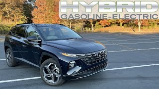 2024 Hyundai Tucson Hybrid Limited POV Start Up Test Drive Smart Park Walkaround and Review [upl. by Blakelee]