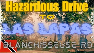 ASMR No talk just Drive Hazardous Drive on the hilly Blanchisseuse Rd to Las Lapas Trinidad 2024 [upl. by Meakem]