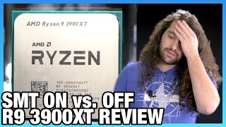 AMD Ryzen 9 3900XT vs 3900X 10900K Review amp Benchmarks SMT Off vs On [upl. by Fulmis]