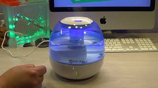 Unboxing Ultrasonic Cool Mist Humidifier [upl. by Dittman]