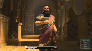 Civilization V OST  Ashurbanipal War Theme  Ancient Assyrian Chant [upl. by Suciram]