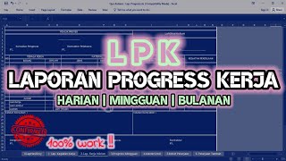 laporan progres kerja proyek  cara membuat laporan proyek  progres harian mingguan bulanan proyek [upl. by Anyaled]