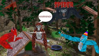 Trolling as Spider with a Warning BOT in Gorilla tag with mods [upl. by Gonroff901]