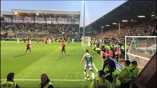 CHAOS AS CELTIC WIN THE LEAGUE V DUNDEE UNITED MATCHDAY VLOG 110522 [upl. by Analak]