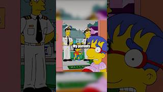 Milhouses Parents 😥💔 Shorts thesimpsons [upl. by Ecitnirp]