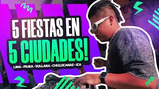 VLOG 004 II Toqué en 5 Ciudades en 4 dias seguidos [upl. by Schulman894]