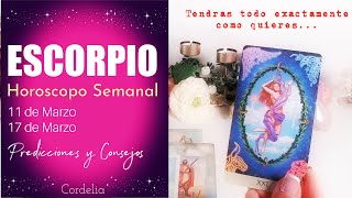 ⭐️ESCORPIO AHORA SERÁS SU ABSOLUTA PRIORIDAD MIRA PORQUE 👈👀💐 HOROSCOPO SEMANAL Cordelia Tarot [upl. by Soule]