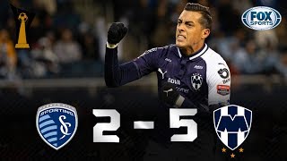 Sporting KC  Monterrey 25  GOLES  Semifinal VUELTA  CONCACAF Liga de Campeones [upl. by Naic]