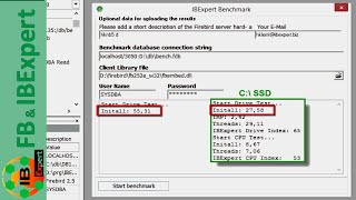 Firebird for Professionals IBExpert Benchmark [upl. by Dajma]