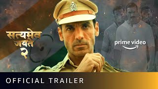 Satyameva Jayate 2  Official Trailer  John Abraham Divya Khosla Kumar  Amazon Prime Video [upl. by Annig]