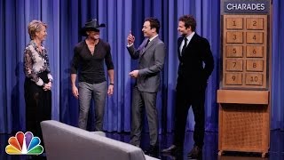 Charades with Bradley Cooper Tim McGraw and Emma Thompson Part 1 [upl. by Kit]