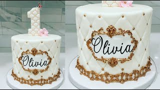 How To Make Marshmallow Fondant  Cake Decorating Tutorials [upl. by Esinahs]