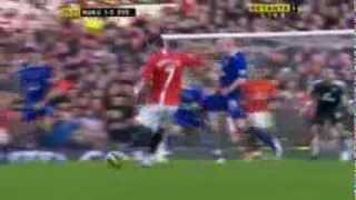 Cristiano Ronaldo Goal Vs Everton 2008 Home [upl. by Enneibaf]