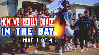 🕺🏾🤯 HOW WE REALLY DANCE IN THE BAY AREA PART 1  Dance A Lil Different Smeeze  East Oakland CA [upl. by Yrad377]