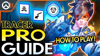 1 PRO OVERWATCH 2 TRACER GUIDE TRACER GAMEPLAY  HOW TO PLAY TRACER  ABILITIES [upl. by Rramaj58]