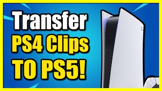 How to Transfer PS4 Video Clips to PS5 Console on USB Drive Easy Tutorial [upl. by Aubert57]