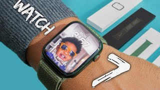 Apple Watch Series 7 Unboxing amp Hands On [upl. by Zola]