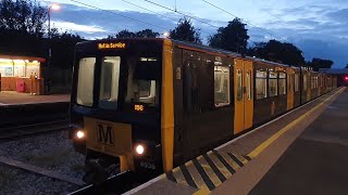 Tyne and Wear Metro Metrocar 4036 between Longbenton and West Monkseaton  Yellow Line [upl. by Notsgnal239]