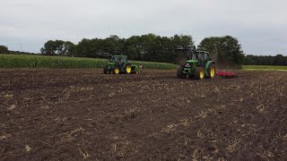 Aussaat von Zwischenfrucht im Emsland [upl. by Drapehs]