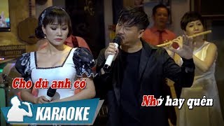 KARAOKE Đêm Gọi Người Yêu  Quang Lập amp Lâm Minh Thảo [upl. by Jasen264]