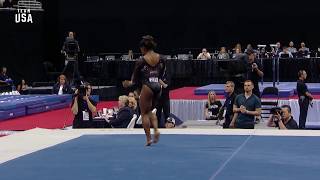 Simone Biles Stuns With New Triple Double on Floor  Champions Series Presented By Xfinity [upl. by Salomo]