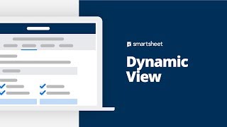 Smartsheet Dynamic View Demo [upl. by Barra827]