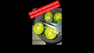 Gamot sa makating lalamunaninihaw na calamansi [upl. by Arebma726]