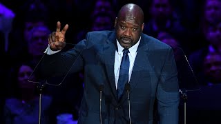 Shaquille ONeal Speaks at A Celebration of Life for Kobe and Gianna Bryant [upl. by Aro]