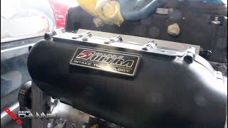 HOW TO INSTALL SKUNK2 ULTRA INTAKE MANIFOLD [upl. by Ericksen]