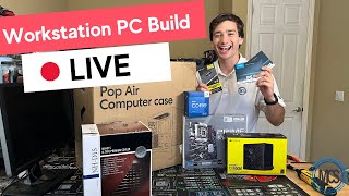 Building A Workstation PC LIVE [upl. by Hacker]