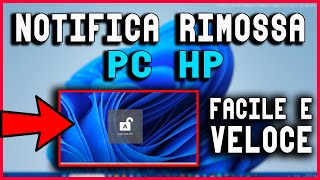 Come disabilitare la notifica del caps lock su Windows 10 HP  TUTORIAL FACILE E VELOCE  PC HP [upl. by Martin892]