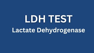 Blood LDH Test  Lactate Dehydrogenase Test  LD Test [upl. by Jacques341]