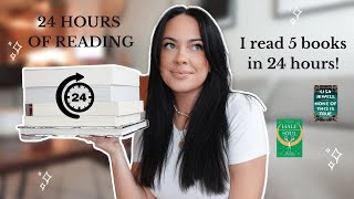 reading for 24 hours  reading vlog [upl. by Adolpho762]