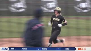 Perrysburg Softball Opens Season with 111 Win over Plymouth Christian [upl. by Herv]