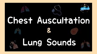 Chest auscultation amp Lung sounds OSCE guide عربي [upl. by Netsirhc]