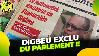 TERRIBLE NOUVELLE  Digbeu EXCLU du Parlement pour fausse identité   Le Parlement du Rire [upl. by Rebmik719]