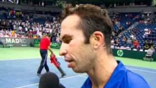 Davis Cup Interview Radek Stepanek [upl. by Ylrak]