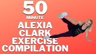 50 Minute Alexia Clark Compilation  KILLER COMPOUND WORKOUT  Tracy Steen [upl. by Topping863]