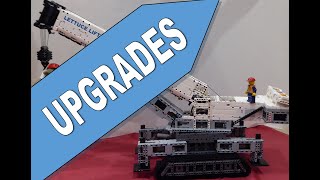 Mould King Crawler Crane 17002 Upgrades  String Arrangement [upl. by Anela]