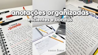 Caderno mais organizado eficiente e bonito  Dicas anotações e conselhos [upl. by Percival208]