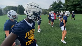 Xaverian High in Mass introduces Guardian Caps for football players [upl. by Onateyac]